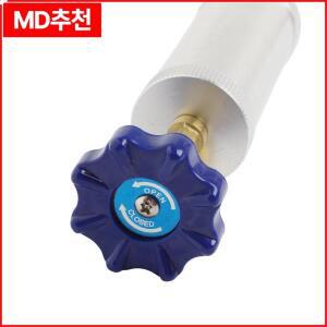 차량용 에어컨 어댑터 R134A R12 수동 펌프 오일 주입 오일&염료 인젝터 600~3000PSI 냉동 공구