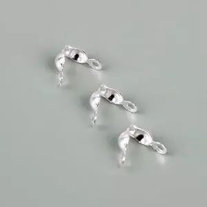 비즈 공예 부자재 올챙이캡 실버 악세사리 재료 (WFK9KEC)