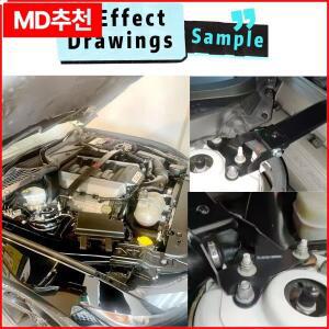 전면 상부 스태빌라이저 스트럿 바, 포드 머스탱 Mk6 2.3L 에코부스트 5.0L V8 2015 2022 엔진 STB 타워 브