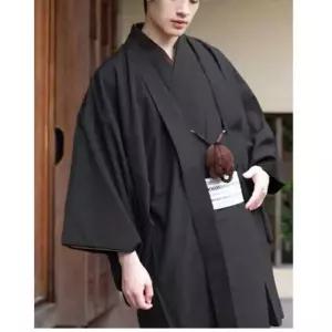 남자 기모노 일본풍 유카타 가디건 남성 전통의상