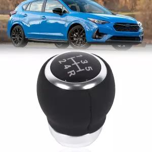 2010-2018 스바루 포레스터용 첼랑후 5단 가죽 기어 스틱 시프트 노브 2009-2018 임프레자 WRX STI