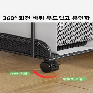 이중층 컴퓨터 타워 베이스 트레이 수납 랙  디자인 회전식 칸막이 가구 디스플레이 선반