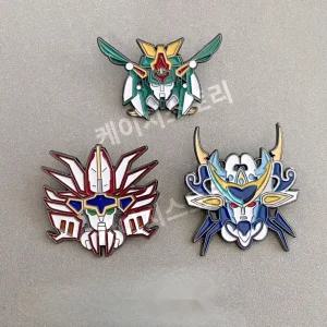  슈퍼 그랑죠 금속 메탈 뱃지