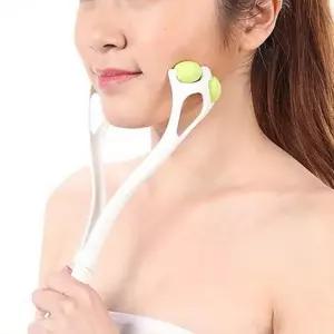 롤러 롤링 기구 브이라인 간편 안마기 페이스 얼굴 마사지기