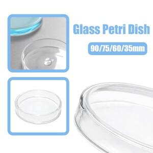 90756035mm 페트리 박테리아 배양 접시 붕규산 유리 실험실 용품 피더 트레이 원형