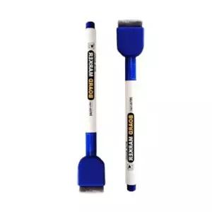 파랑색 보드마카펜 화이트보드용 필기구 보드펜 무지개 색상 핀셋형 마커 (WFKA82A)