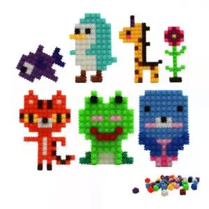 글로벌이지 이지툭툭블럭-야생동물만들기