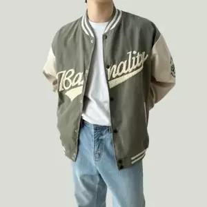 겨울옷 구 간절기 슬리브 점퍼 바시티 아우터 스타디움 자켓 (WFK9IEO)