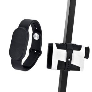 [미국배송] 골프 레인지 파인더 마그네틱 스트랩 홀더 카트용 자석 랩 마운트 모든 파인더를 위한 조절 가능한 슬림 레인지파인더 내마모성 및 미끄럼 방지 기능이 있습니다