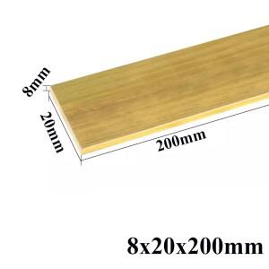 길이 250mm H59 황동 플랫 바 플레이트 스트립 두께 15mm 6mm 3mm  구리 고체 메탈판 재질