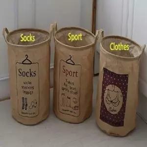S 빈티지 빨래 분리수거함 3종 택1 빨래바구니 (WFKADWU)