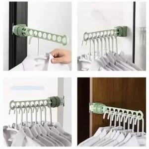 접이식 기숙사 원룸 베란다 창틀 빨래 세탁 건조대 그린 (WFKAEK9)