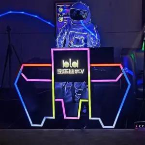 DJ테이블 부스 공연 축제 디제잉박스 장비 행사 선반 디제잉