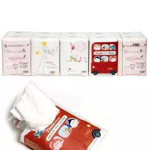 포켓티슈 30개 혼합 미니 여행 3겹 휴대용 판촉물
