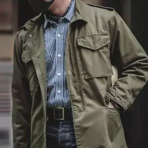 밀리터리 점퍼 군용 군복 야상 전술 아미 자켓 재킷 아우터 제2차 세계 대전 당시 미군 녹색 M65 야전 미국