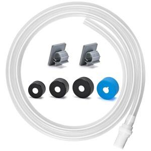 주방 싱크대용 카운터 접시 비누 디스펜서 호스, 강력한 흡입력, 작은 병을 더 이상 리필하지 않는 업그레이드된 체크 값, 프리미엄 47인치 싱크 연장 튜브 키트