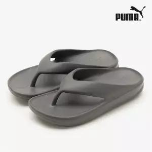 [푸마]웨이브 플립 캐주얼 슬리퍼 물놀이 쪼리 그레이 679943