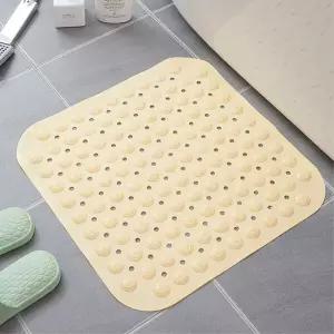 비타리토 타일흡착 욕실매트 46x46cm 베이지