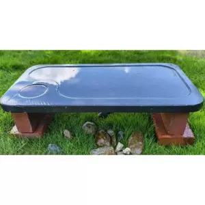 고기돌판 자연석 돌불판 구이용 돌판 바베큐 소고기 스테이크