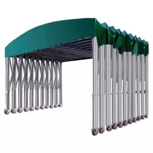 대형 자바라 천막 텐트 야외 주차 캐노피 이동식 접이식 차고 지붕