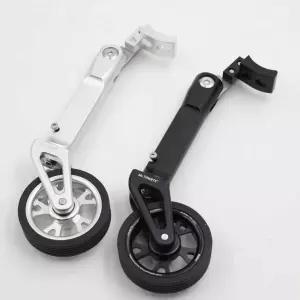 보조바퀴 이동휠 접이식 자전거 보조 프레임 브레킷
