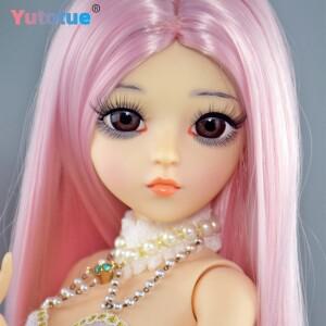 몽테조이 YUTOTUE 60cm 높이 공주 소녀 인형 스트레이트 가발 드레스 신발 풀 세트 1/3 BJD 장난감