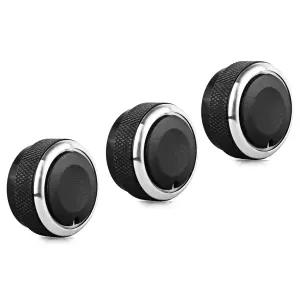 2005-2015 토요타 타코마 A/C 노브와 호환되는 Xislet 3Pcs AC 노브 교체 에어컨 HVAC 히터 송풍기 팬 제어