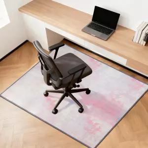 하드우드 바닥용 사무용 의자 매트 35 x47 x1 /10 책상 세탁기 대형 바닥 보호 러그 롤링 의자용 미끄럼