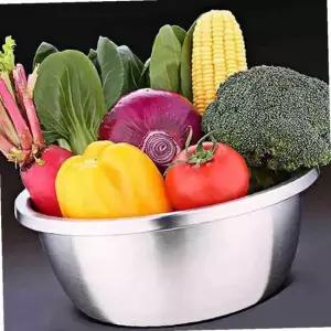 믹싱볼 스텐 베이킹 대야 쌀씻는볼 쌀씻는통 식당