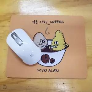 나와니스 강릉기념품 굿즈 마우스패드 뜨아 강릉굿즈 강원도 여행선물 감성 일러스트