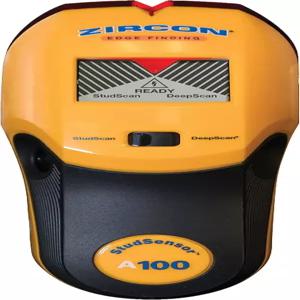 지르콘 스터드 센서 A100 파인더 및 벽 스캐너 u2013 와이어 워닝 AC 감지 기능이 있는 중앙 가장자리 위치