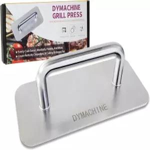 스테인리스 스틸 버거 프레스 9인치 헤비 듀티 스매시 2.5mm 논스틱 스무스 스퀘어 그릴 웨이트 그리들