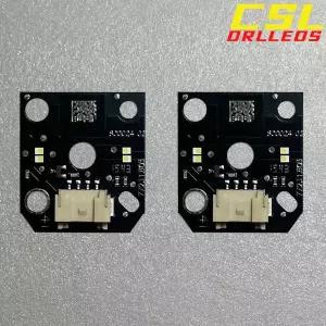 호환   G11 G12 7 시리즈 Pre LCI Angel Eye DRL LED 주간 주행 조명 DRL 모듈 2016-2018 OEM 화이트 교체