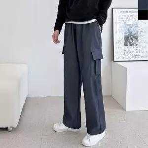 [하프클럽/]카고 밴딩 밴딩팬츠 남성바지 밴딩반바지 바캉스 9부