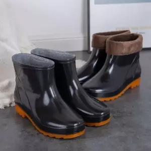 [하프클럽/]방한화 남성레인부츠 작업화 캠핑 낚시장화 털신발