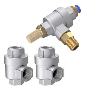 XQ Quick 170600/1000/1500/200 배기 밸브 실린더의 빠른 배기 공기 밸브 스위치 공압 압력 릴리프 밸브