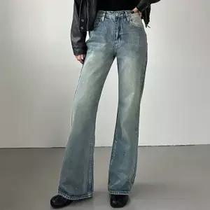 H스타일 JN)2단기장롱-숏워시드부츠컷데님141 겨울 봄 여성 청바지 데님팬츠 부츠컷  데일리