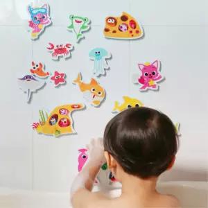 핑크퐁 해양생물 목욕놀이 스티커세트 장난감 영아완구 3세