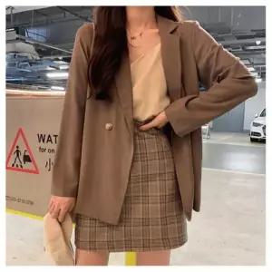 여성 간절기 자켓 2컬러 1P 박시 봄 가을 재킷 아우터 WAE6246