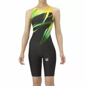 아레나 여자 선수용 반전신 수영복 5부 F165322 여아용