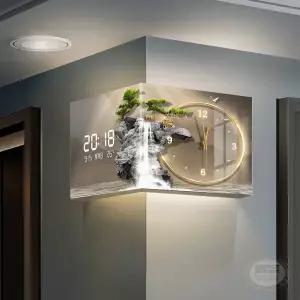 감성 인테리어 액자 빈티지 화분 디자인 꽃병 포인터 모던 미니 소형멀리즘 거실 코너 시계 장식 그림 양면