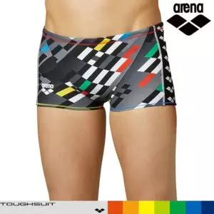 아레나 남아동 탄탄이 숏사각 수영복 F111640 실내수영