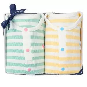 갤러리아 (출산백일돌축하,쌍둥이)젤리뱀부골지내의세트(46170-054-10/11)