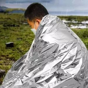 [콩심팥심]비상 보온 구급 담요 실버(140cmX 210 구급담요 체온