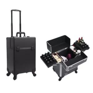 조명 메이크업 박스 네일 보관함 미용도구 여행용