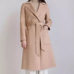 캐시미어 롱코트 여성 울코트