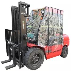 클라크지게차 바람막이 Clark 운반카트 방풍막 투명