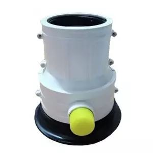 베란다 우수관 커버 75파이 유가 하수구냄새차단 개폐기 벌레 모기차단 소음