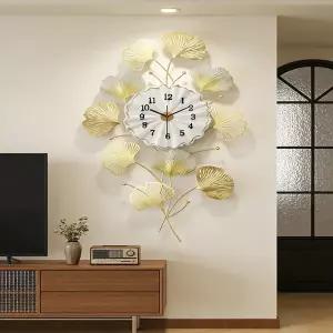 감성 인테리어 액자 빈티지 화분 디자인 꽃병 포인터 3D 은행꽃 벽시계 2026년 고급스러운 거실 배경 벽 장