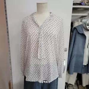 [올리비아하슬러] DP01 쉬폰 땡 블라우스 OHEFBL205 (44497422)